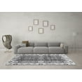 thumbnail image 3 of Ahgly Company Indoor Rectangle Abstract Gray Modern Area Rugs, 6' x 9', 3 of 4