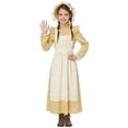 thumbnail image 2 of JFOPQVSM Girls' Outfit Sets 3PCS Prairie Girls Dress with Apron and Hat for Toddler 4-8 Years, 2 of 5