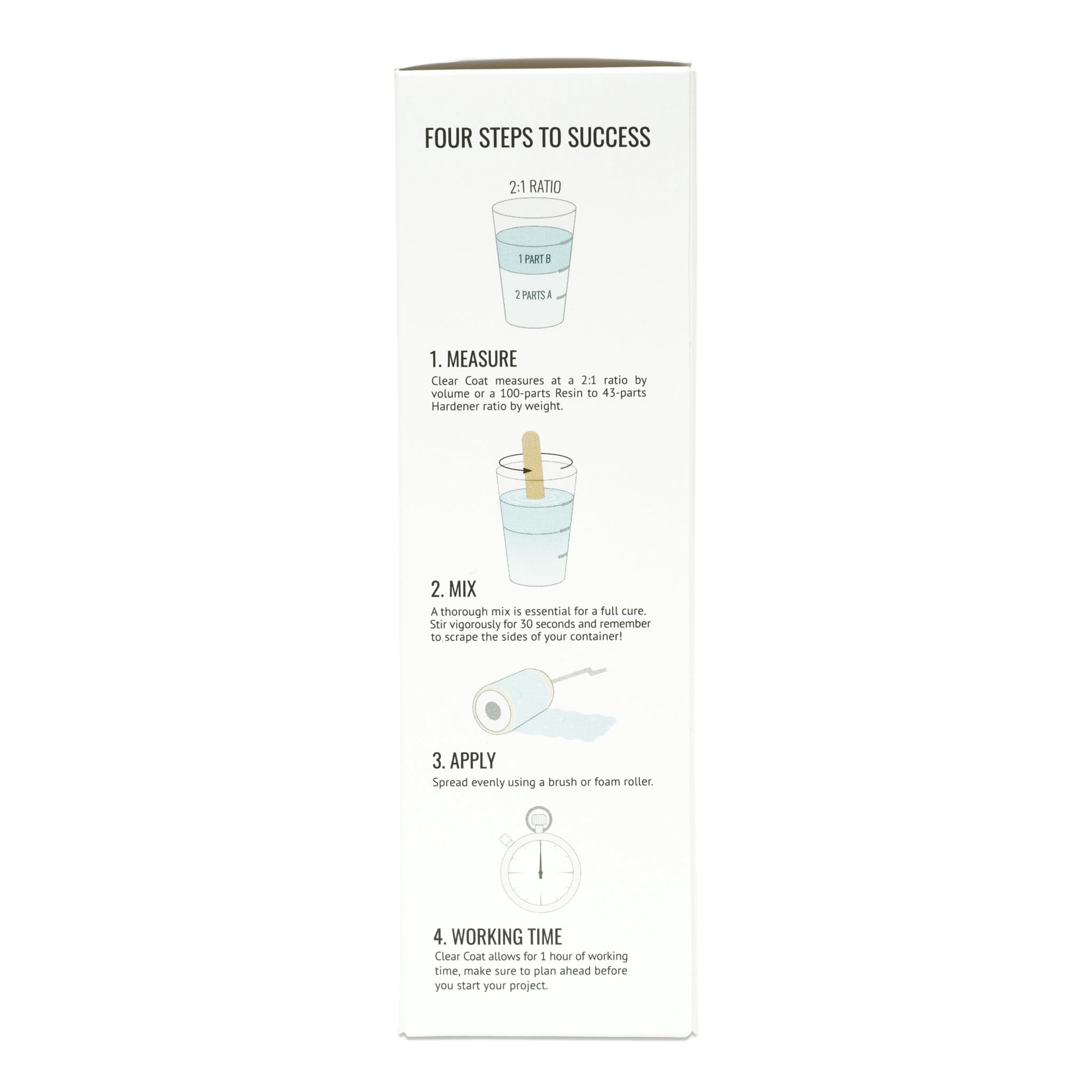 System Three Clear Coat, 12oz Kit