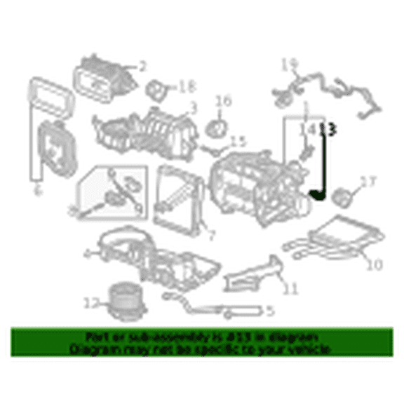 2021 Chevrolet Corvette Temp Sensor 84228769 F (S)Sensor