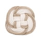 thumbnail image 2 of Coaster Pot Pad trenzado manteles tejidos yute nórdico bohemio redondo aislamiento térmico absorción de agua para productos domésticos Anggrek Otros, 2 of 8