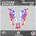 thumbnail image 4 of Kalair GFX Graphics Kit for Yamaha ATV Raptor 250 (All Years) Future Series, 4 of 5