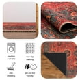 thumbnail image 2 of Keen Home Design Machine Washable Area Rugs with Non-slip Backing, Ideal for Hallway, Living Room, Bedroom, Kitchen and Laundry Room, Vintage Moroccan and Low Pile Rug ( 2' x 3' ), 2 of 9