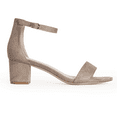 thumbnail image 2 of J. Adams Daisy Block Heel Sandals, Ankle Strap Block Heels Open Toe Dress Shoes, Chunky Heels Comfortable and Stylish for Women, 2 of 5
