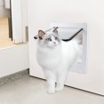 thumbnail image 2 of Puerta para Gatos Fácil de Instalar, 4 Opciones de Bloqueo Manual, Buen Sellado y Puerta para Gatos Sólida Puerta Interior Puerta para Gatos para Perros/Gatos Pequeños, 2 of 5