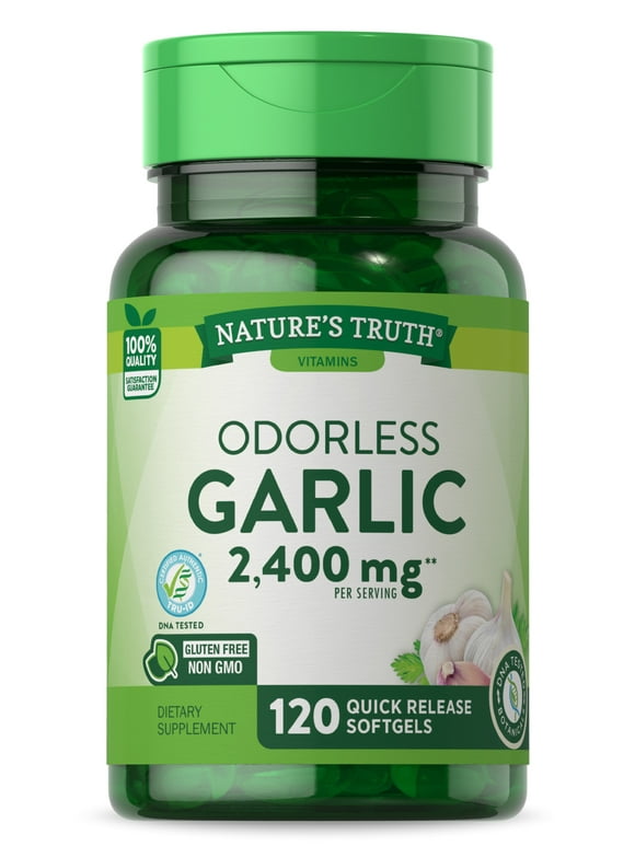Garlic Pills in Herbal Supplements