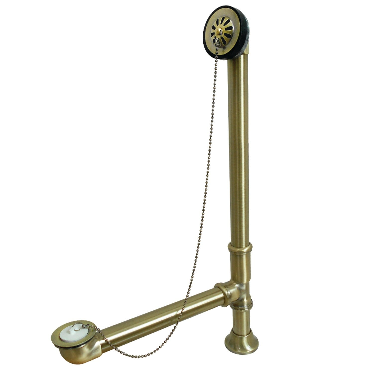 Kingston Brass Vintage Clawfoot Bathtub Waste and Overflow Drain