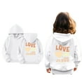 thumbnail image 3 of Kids Girls Hoodies Jesus Loves You Hooded Sweatshirts Long Sleeve Graphic Hoodies Comfy Oversize Pullover Top Christian Clothing 8-9 Years Old Boy Clothes Cute&nbsp;Boy Girl&nbsp;Clothing, 3 of 9
