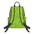 thumbnail image 2 of Hirioo Lime green glitter for Lightweight Backpack, Durable and Comfortable, Ideal for Travel, School, Hiking, and Everyday Use, 2 of 9