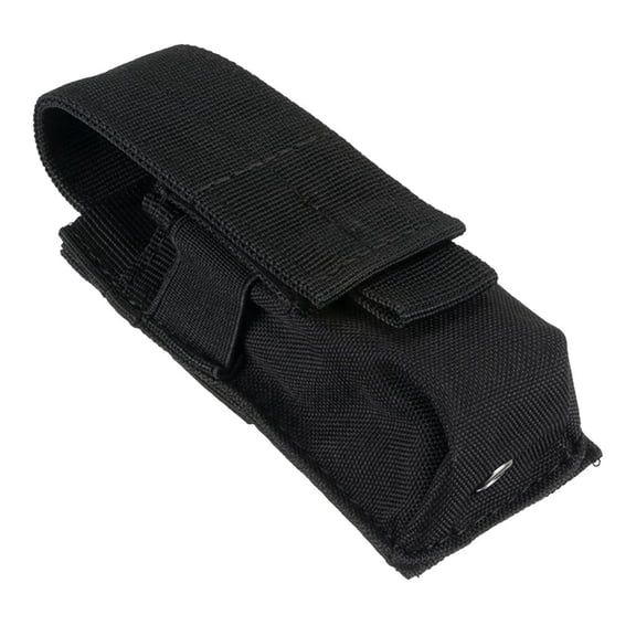 Bolsa de Acampada Sunnimix Estuche Molle para linterna al aire libre color negro