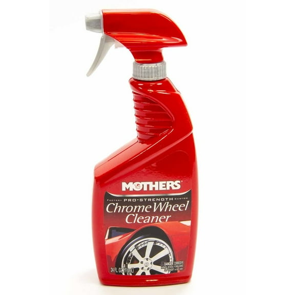 MOTHERS Wheel Mist Foaming Wheel and Tire Cleaner Spray, Non-Acidic, 24 oz