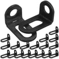 thumbnail image 2 of TAILTOSS Black Small Angle Brackets 20Pcs 1.2x0.8x0.7in, 2 of 5