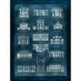 thumbnail image 3 of Schoy 19x24 Black Modern Framed Museum Art Print Titled - Maisons a Paris, 3 of 5