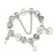 thumbnail image 1 of Seialoy, pulseras con colgante de llave de corazón Chapado en plata para mujeres, pulsera Original con cuentas de corona de princesa para niñas, joyería para esposa Tan Jianjun unisex, 1 of 2