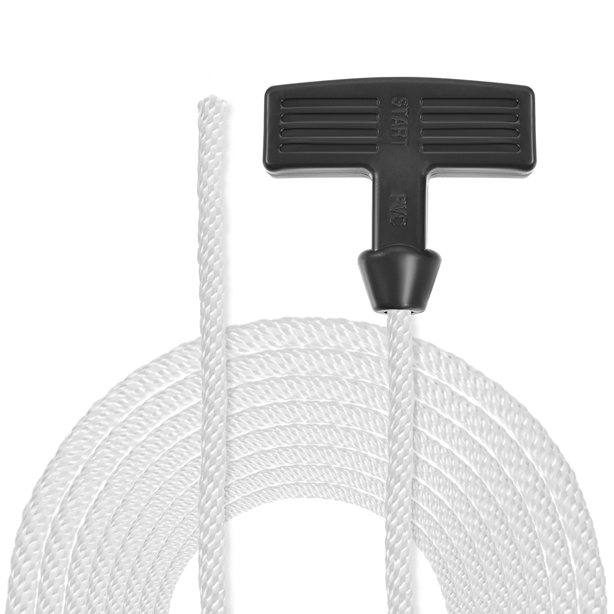 Recoil start Rope with Handle 6mm Dia. 1.5m 5ft Nylon Pull Cord for