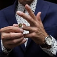 thumbnail image 3 of RingDiamond Oscuro Sociedad Anillo Anillo Grande Anillo Forma Regalo Anillo Oro Anillo Vintage Anillos, 3 of 8