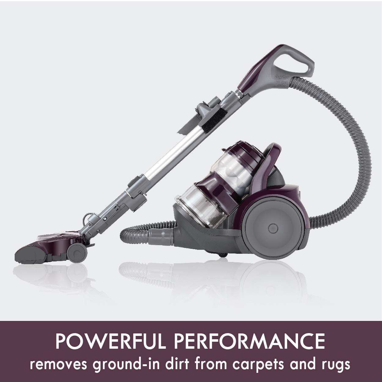 Kenmore Bagless Canister Vacuum, Eggplant - image 4 of 6