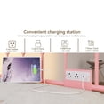 thumbnail image 7 of EastVita Twin Daybed with Trundle - Day Bed with Charging Station and LED Lights - Metal Sofa Bed Frame for Living Room Bedroom Apartment Small Spaces - Pink, 7 of 7