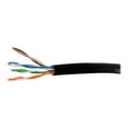 thumbnail image 3 of C2G 1000ft Cat6 Bulk Ethernet Network Cable-Solid UTP Riser CMR Black TAA - bulk cable - 1000 ft - black, 3 of 3