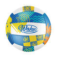 thumbnail image 3 of Wahu Volleyball Blue - 100% Waterproof Soft Neoprene Material For Play In And Out Of The Water - Regulation Size 5, 3 of 10