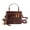 A, variant on Women Bucket Bag Fashion Shoulder Bag PU Leather Handbag Stylish Crossbody Bag Retro Messengers Bag for Daily
