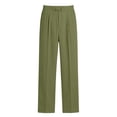 thumbnail image 7 of SAWOBUUN Men's Dress Pants Elastic Waist Straight Leg Wrinkle-Resistant Loose Fit Business Office Casual Trousers, 7 of 7