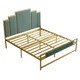 thumbnail image 3 of Dormitorio tamaño Queen buena calidad Loft cama albergue marco de camas de metal para adultos, 3 of 3
