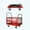 Black & Red, variant on Garvee Foldable Platform Truck Cart, 39 x 26 x 42", with Cage Platform Truck,1800 lbs Max, Black