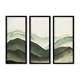 thumbnail image 2 of Stupell Industries Foggy Mountains Scenery Watercolor Soft Brush Painting,10 x 24, Design by JJ Design House LLC, 2 of 5