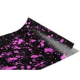 thumbnail image 2 of Rwraps Paint Splatter Pink Pollock Gloss Vinyl Film Wrap 59in x 10ft Vinyl Vehicle Car Film Sheet, 2 of 9