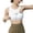 White, variant on Women's Double Lined V Neck Tank Tops Built In Bra Summer Slim Fit Basic Sleeveless Shirts Cute Trendy Going Out Tops
