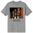 thumbnail image 3 of Sweet Tooth Bear & Gus Photo Art Crew Neck Short Sleeve Gray Heather Women's T-shirt-Large, 3 of 5