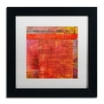 thumbnail image 2 of "Essence of Red 2" Canvas Art by Michelle Calkins, White Matte, Black Frame, 2 of 4