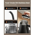 thumbnail image 7 of Gooseneck Electric Kettle with Temperature Control, 3 Presets, 1500W Quick Heating for Coffee & Tea, 7 of 7