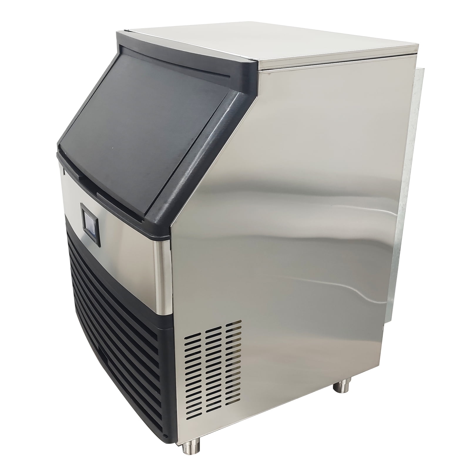 150KG 126 pcs Commercial Ice Maker Auto Clear Cube Ice Making Machine with Filter