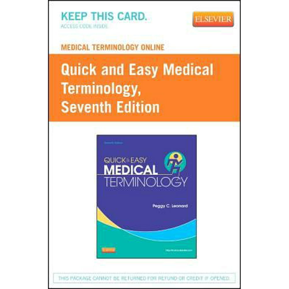 Medical Terminology Online for Quick & Easy Medical Terminology (Access Code) (Edition 7) (eBook