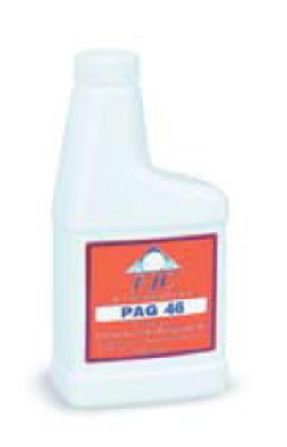 FJC OE Viscosity Synthetic PAG OIL 46. Use for all mobile a/c systems. As recommended by OE and Compressor manufacturers.