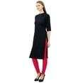 thumbnail image 2 of Phagun Kurti Uni en Coton Tunique de Designer Col Mandarin Kurta Ethnique Décontractée Blouse, 2 of 2