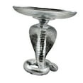 thumbnail image 4 of Estatua de serpiente de resina con bandeja, adorno de cuenco con llavero, escultura de figura moderna Argén, 4 of 9