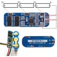 thumbnail image 3 of HUGFEGWE BMS, 3 Series 11.1V 12V 12.6V Lithium Battery Cell BMS PCB Protection Board, with Overcharge Protection, Over Discharge Protection, Short Circuit Protection(9-10A) CJB91-10068, 3 of 9