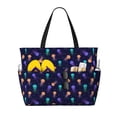 thumbnail image 1 of Easygdp Sea Jellyfish Bolsa de Viaje de Playa de Gran Capacidad, Bolsa Tote Perfecta para la Playa, Escapadas de Fin de Semana y Viajes, 1 of 7
