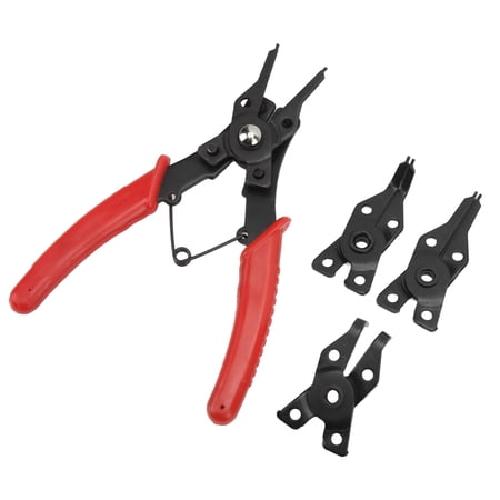 Circlip Plier, Rustproof Insulated Vinyl Handle Snap Ring Plier Alloy ...