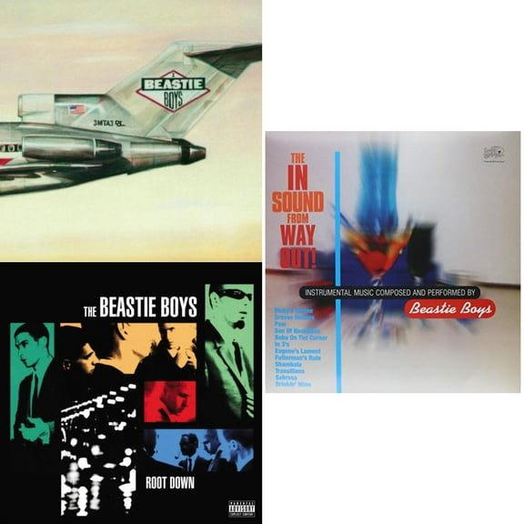 Licensed To Ill (30Th Anniversary Edition) & Root Down Ep & In Sound From Way Out (180G) [LP Vinyl Bundle]