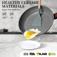 thumbnail image 2 of Innerwell 10" Nonstick Aluminum Granite Omelet Frying Pan, 2 of 9
