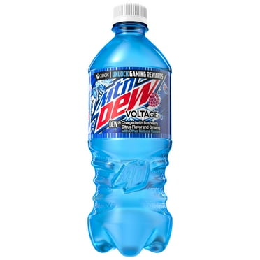 Mountain Dew Voltage Raspberry Citrus & Ginseng Soda Pop, 20 Fl Oz ...