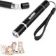thumbnail image 1 of Puntero para gatos, juguete interactivo LED para gatos, función 7 en 1 (linterna + 5 patrones ajustables + luz UV), juguete luminoso LED rojo recargable por USB para herramienta de entrenamiento par, 1 of 5