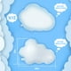 thumbnail image 2 of Globos de aluminio Sumind White Cloud de 30 cm x 53 cm para fiestas, 6 unidades, 2 of 6