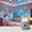 Ocean, variant on Dynamic Rotating LED Projector Light, USB Rechargeable LED Light Projector, Snowflake/Christmas/Ocean 3 Scene Options, Adjustable Brightness, Unique Base Design (Ocean, Charging)
