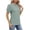 Green, variant on Fesfesfes T Shirts for Womens Fashion Print Tops Short Sleeve Shirts Workwear Blouse Crewneck T-Shirt Tops Workout Tops for Women Short Sleeve M(US:6)