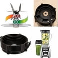thumbnail image 3 of Replacement blender Glass Jar and Jar Lid with Pro 1200 extarctor blade and bottom,Gasket,Compatible with Oster Pro 1200 Blenders series BLSTMB blender (BLSTMB-CBG, BLSTMB-CBF, BLSTMB-BBG), 3 of 6